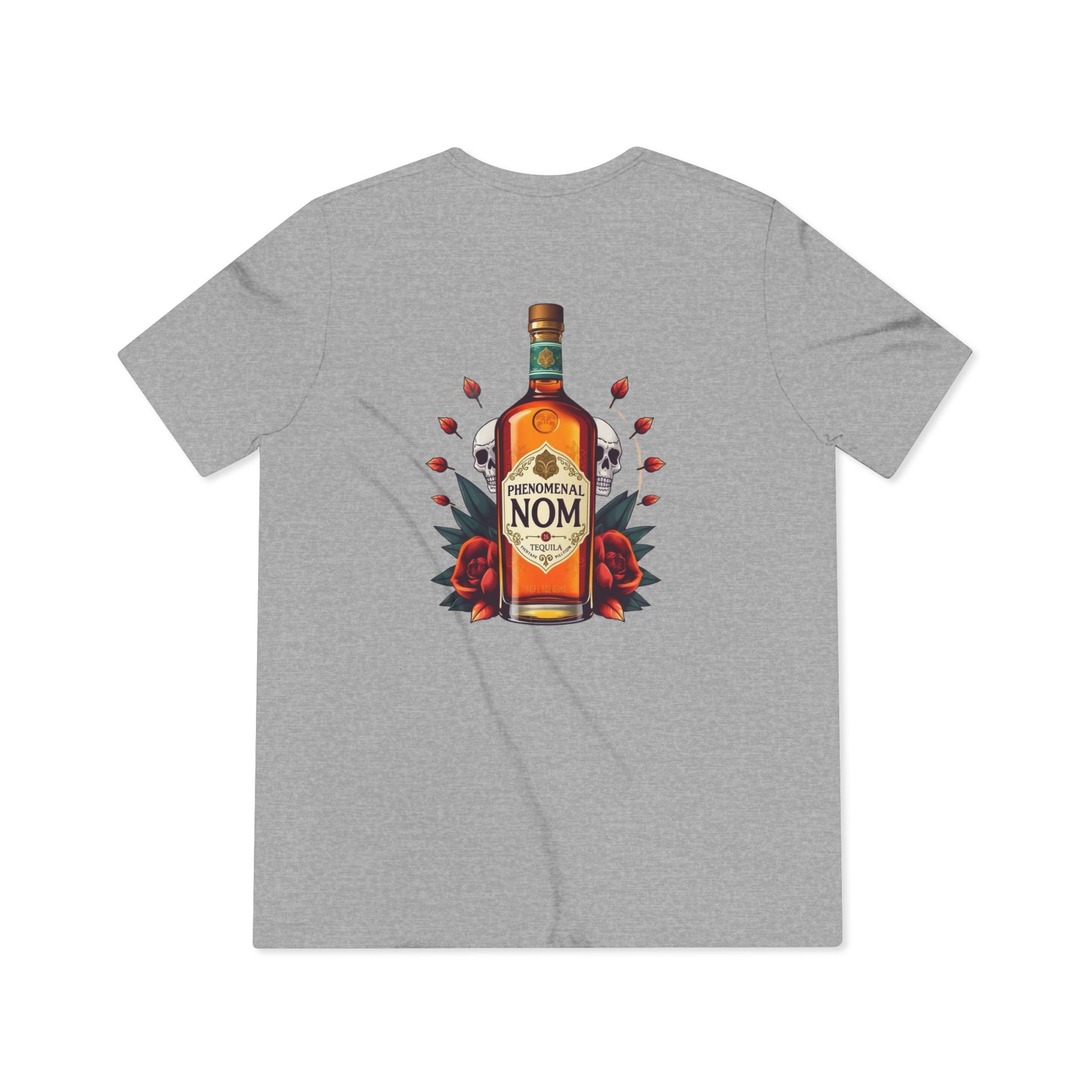 Bottle and skulls (back)