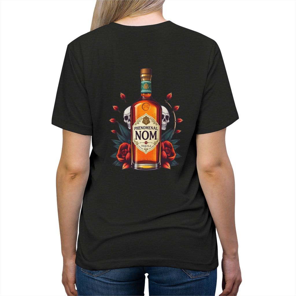 Bottle and skulls (back)
