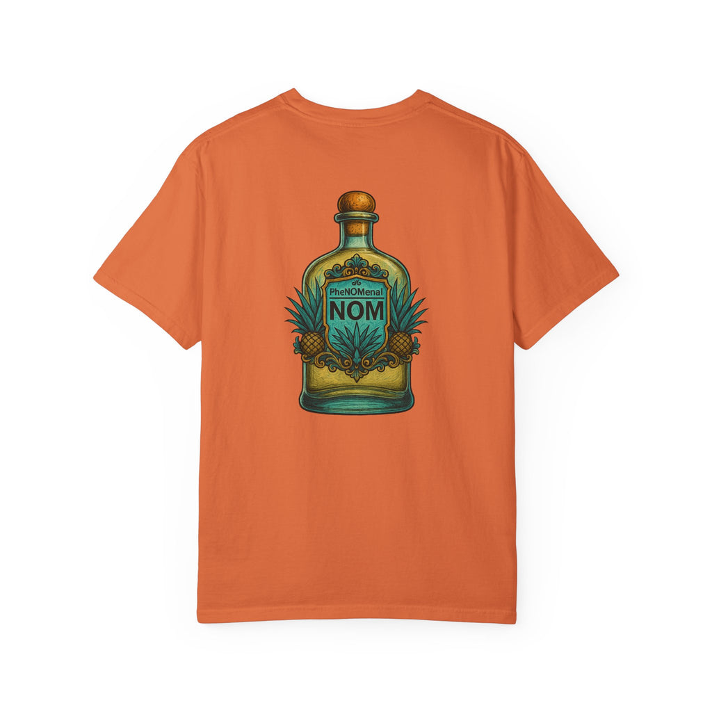 Hello tequila, bottle on back